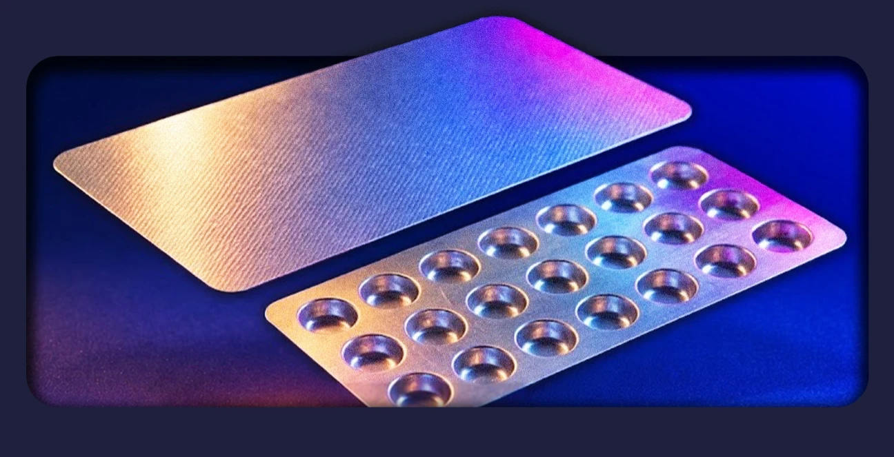 Alu-alu blister packaging